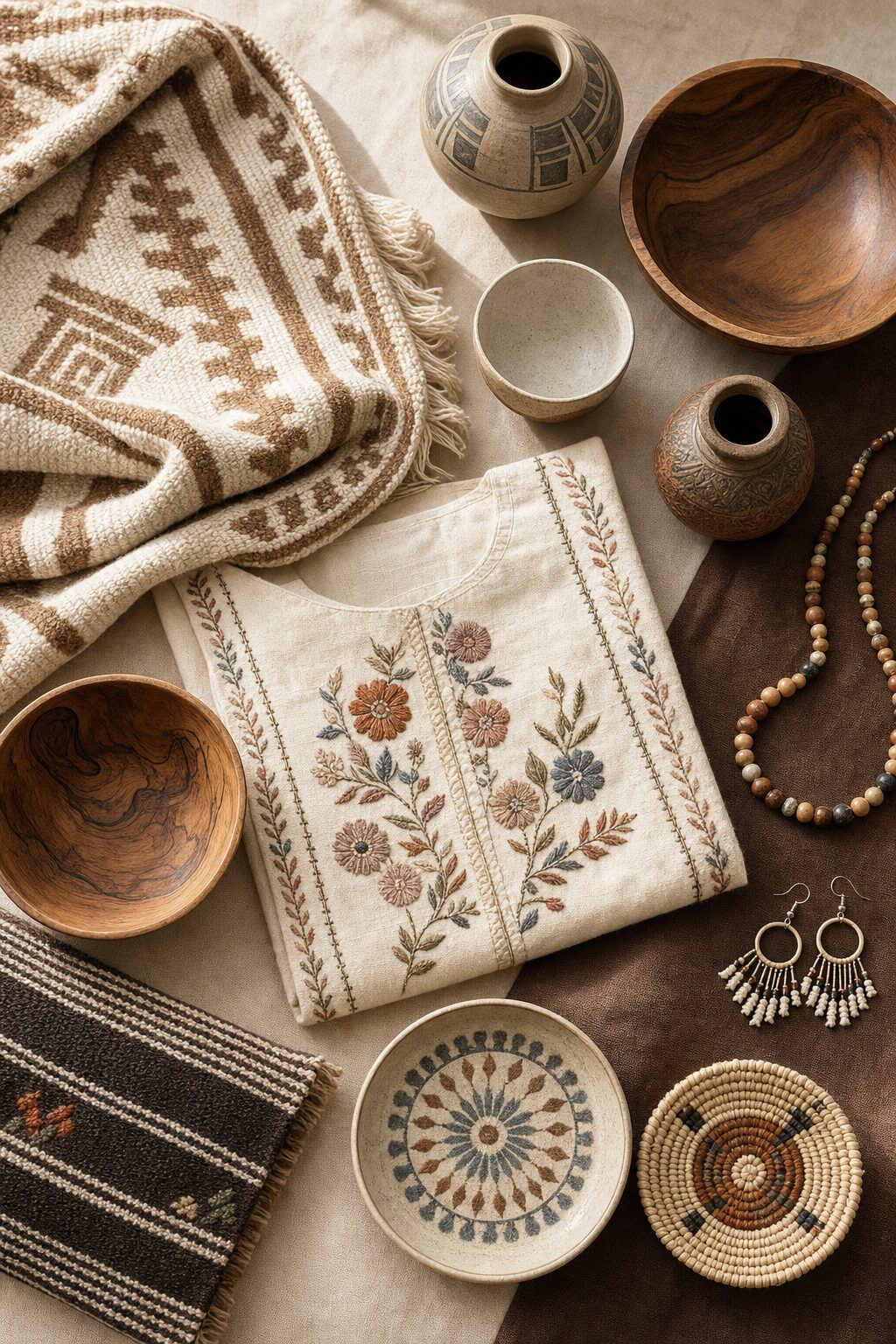 Handwoven Textile Set &mdash; representative curated pick