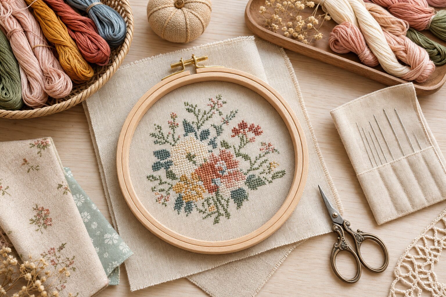 Embroidery Starter Kit &mdash; representative curated pick